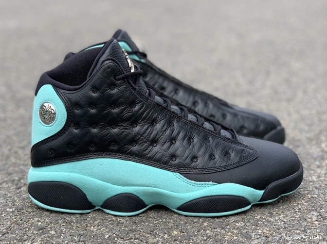 Rep Island Jordan Retro Air 13 414571-030 Black Green 0824